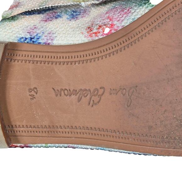 Sam Edelman Shoes Womens Size 8.5 Loraine Floral Sequin Horsebit Loafer Slip On - Picture 12 of 12